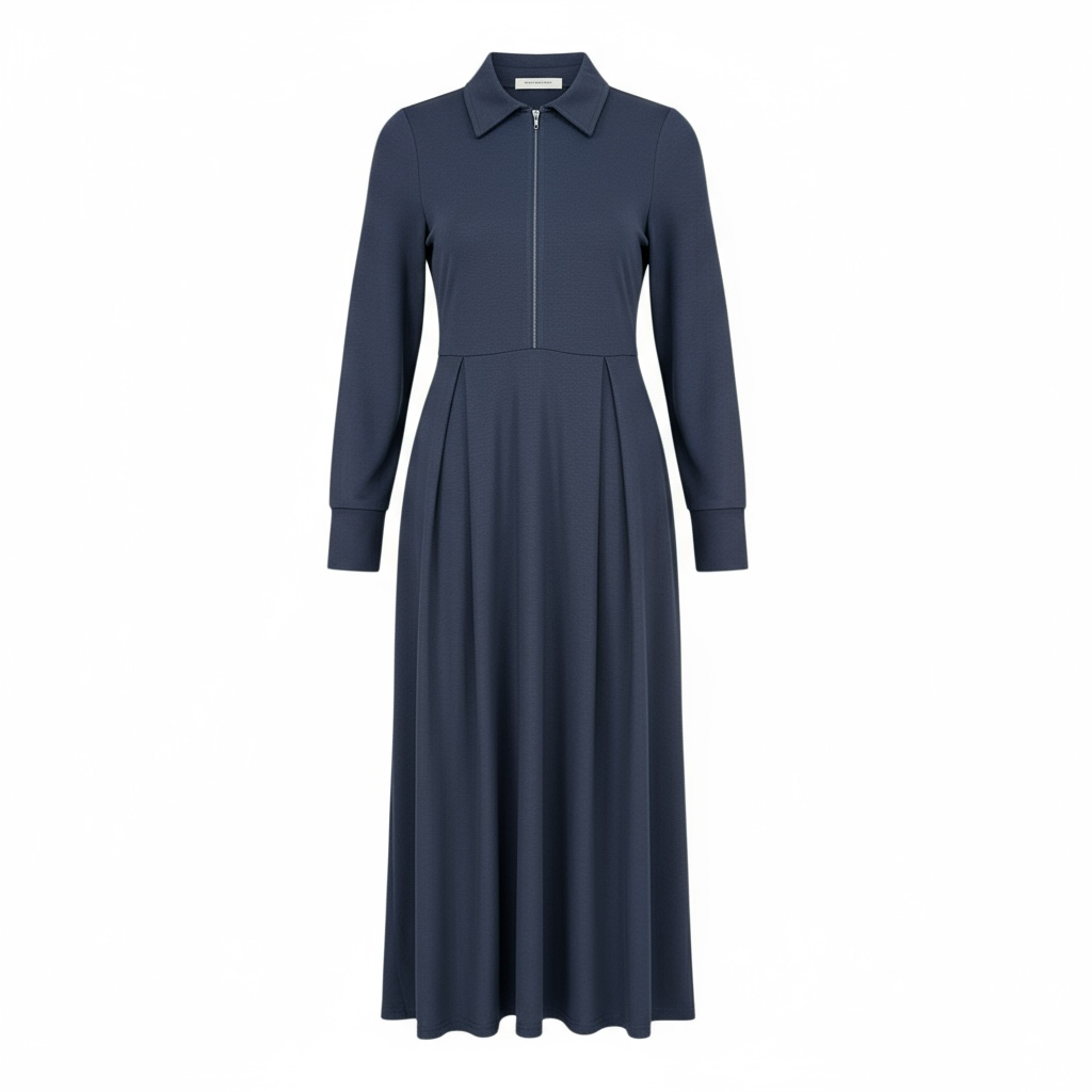 Utility Tunic Dress (Navy)