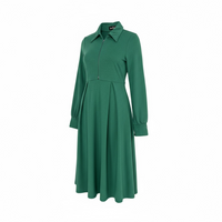 Utility Tunic Dress (Forest Green)